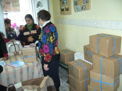 Foto uit het fotoalbum: pakketten kerst 2009